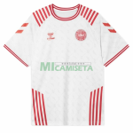 Camiseta Dinamarca 2022 Blanco
