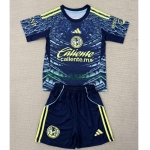 Camiseta Club América Segunda Equipación 2025/2026 Azul Niño Kit