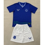 Camiseta Everton FC Primera Equipación 2025/2026 Azul Niño Kit