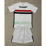 Camiseta São Paulo Primera Equipación 2026/2027 Blanco Niño Kit
