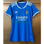 Camiseta Real Madrid Tercera Equipación 2025/2026 Azul Mujer con Parche HP