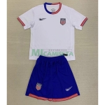 Camiseta EE.UU. Primera Equipación 2024/2025 Niño Kit