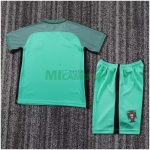 Camiseta Portugal Segunda Equipación Retro 2016 Niño Kit