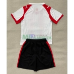 Camiseta Southampton Primera Equipación 2025/2026 Rojo/Blanco Niño Kit
