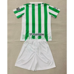 Camiseta Real Betis 2026/2027 Verde/Blanco Versión Retro Niño Kit
