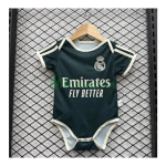 Camiseta Real Madrid Segunda Equipación 2026/2027 Verde Oscuro Baby