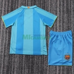 Camiseta Barcelona Segunda Equipación Retro 07/08 Niño Kit
