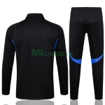 Chandal Manchester United 2025/2026 Negro con Escudo Verde