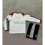 Camiseta Alemania Primera Equipación Mundial 2026 ML Blanco Niño Kit