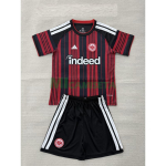 Camiseta Eintracht Fráncfort Primera Equipación 2026/2027 Rojo/Negro Niño Kit