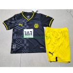 Camiseta Borussia Dortmund Segunda Equipación 2022/2023 Niño Kit