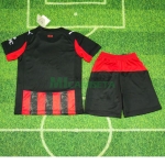 Camiseta AC Milan Primera Equipación 2025/2026 Rojo/Negro Niño Kit