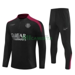 Sudadera de Entrenamiento PSG 2024/2025 Negro/Rojo