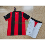 Camiseta AC Milan Primera Equipación 2026/2027 Rojo/Negro Niño Kit
