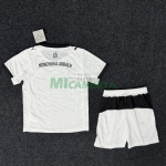 Camiseta Borussia Mönchengladbach Primera Equipación 2025/2026 Blanco Niño Kit