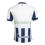 Camiseta Real Sociedad Primera Equipación 2026/2027 Azul/Blanco con Parche La Liga