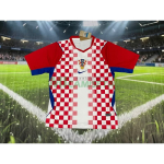 Camiseta Croacia Primera Equipación Mundial 2026 Rojo/Blanco