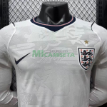 Camiseta Inglaterra Primera Equipación Mundial 2026 ML Blanco (EDICIÓN JUGADOR)
