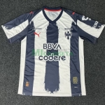 Camiseta Monterrey Primera Equipación 2025/2026 Blanco/Azul Marino