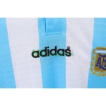 Camiseta Argentina Primera Equipación Retro 1996 ML Azul/Blanco