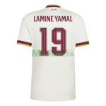 Camiseta Lamine Yamal 19 España Segunda Equipación Mundial 2026 Blanco/Rojo