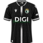 Camiseta Burgos CF Segunda Equipación 2025/2026 Negro/Blanco