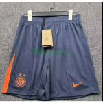 Pantalón Corto Inter de Milan Tercera Equipación 2025/2026 Gris/Naranja