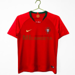 Camiseta Portugal Primera Equipación Retro 2018 Rojo