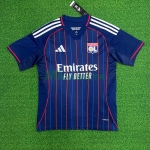 Camiseta Olympique De Lyon Segunda Equipación 2025/2026 Azul Marino