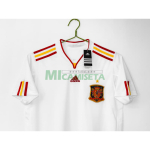 Camiseta España Segunda Equipación Retro 2011/12 Blanco