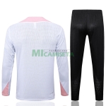 Sudadera de Entrenamiento PSG 2024/2025 Kit Blanco/Rosa