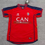 Camiseta Osasuna Primera Equipación Retro 2000/02 Rojo