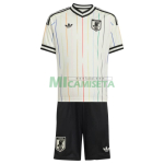 Camiseta Japón Segunda Equipación Mundial 2026 Blanco Niño Kit