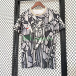 Camiseta Inglaterra x Palace 2026 Negro/Gris/Blanco Edición Especial