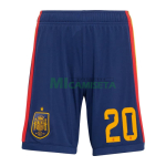 Camiseta Pedri 20 España Primera Equipación 2026 Rojo/Azul