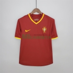 Camiseta Portugal Primera Equipación Retro 2000