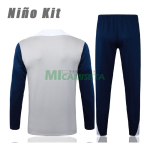 Sudadera De Entrenamiento Tottenham Hotspur 2025/2026 Niño Kit Gris/Azul Marino