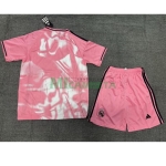 Camiseta Real Madrid 2025/2026 Especial Edición Rosa Niño Kit