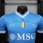 Camiseta Napoli Primera Equipación 2025/2026 Azul (EDICIÓN JUGADOR)