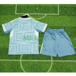 Camiseta Juventus Segunda Equipación 2025/2026 Turquesa Niño Kit