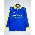 Camiseta Juventus Segunda Equipación Retro 1997/1998 ML Azul