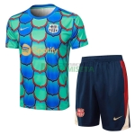 Camiseta de Entrenamiento Barcelona 2024/2025 Kit Verde/Azul