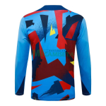 Sudadera De Entrenamiento Barcelona 2025/2026 Azul/Amarillo/Rojo con Estampado