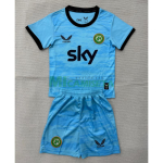 Camiseta de Portero Irland Primera Equipación Mundial 2026 Azul Niño Kit