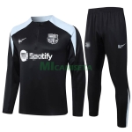 Sudadera De Entrenamiento Barcelona 2024/2025 Kit Negro/Gris