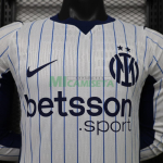 Camiseta Inter de Milan Segunda Equipación 2026/2027 ML Blanco (EDICIÓN JUGADOR)