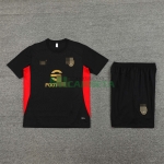 Camiseta de Entrenamiento AC Milan 2024/2025 Kit Negro/Rojo