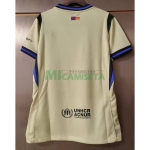 Camiseta Barcelona Segunda Equipación 2025/2026 Oro Mujer