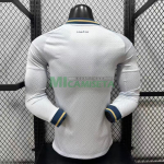 Camiseta Italia Segunda Equipación Mundial 2026 ML Blanco (EDICIÓN JUGADOR)