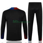 Sudadera De Entrenamiento Barcelona 2024/2025 Niño Kit Negro/Rojo/Azul